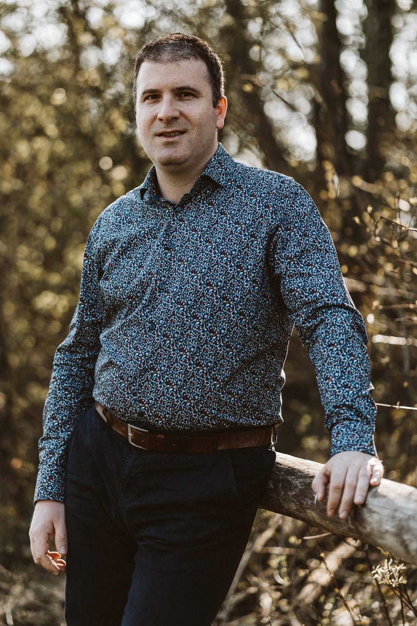 Porträt von Hochzeitsfotograf Jens Rupprecht aus Münster.